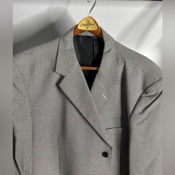 NWOT Bolzano Italian Suit Jacket SZ 44R - Picture 5 of 8